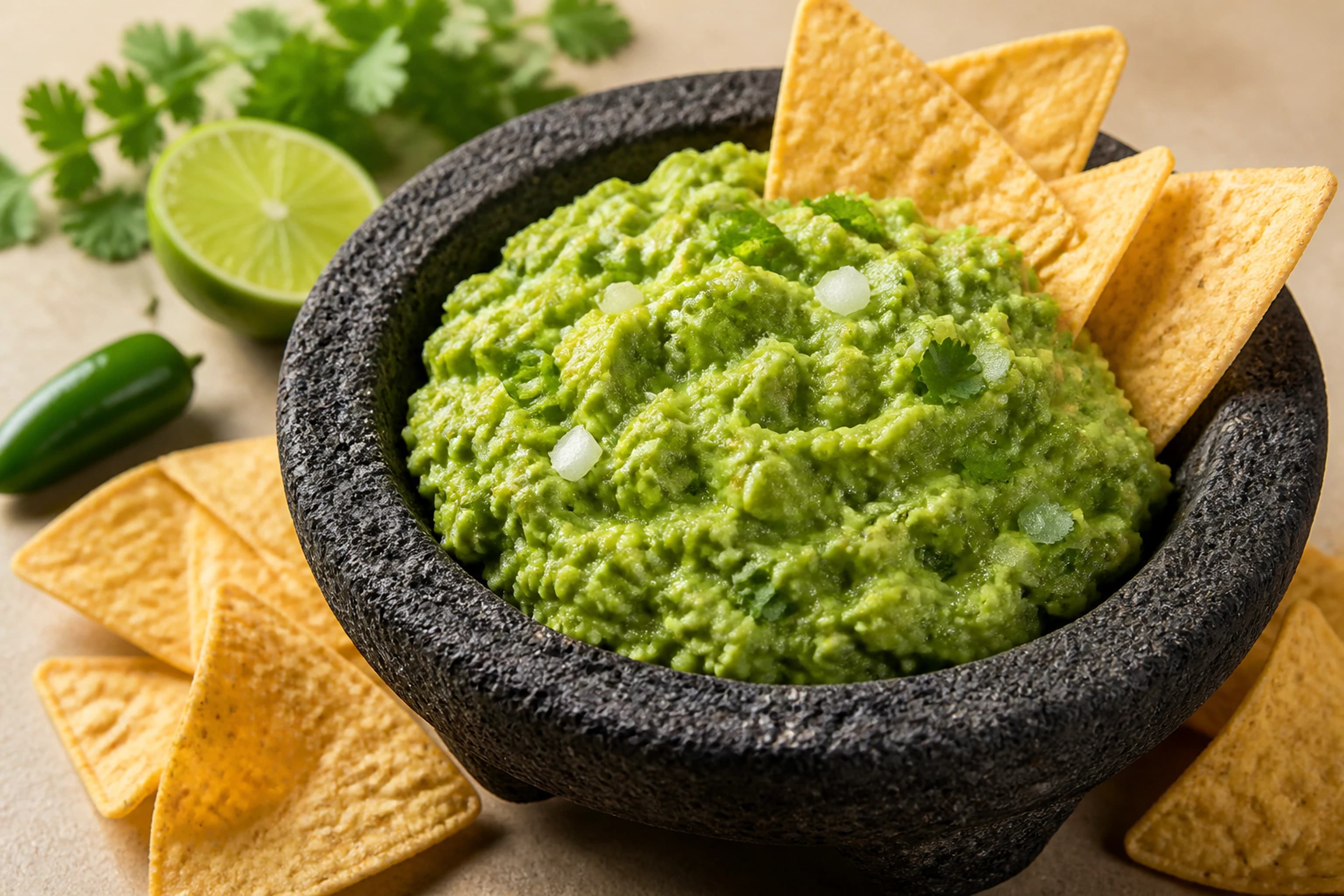 Guacamole con Totopos