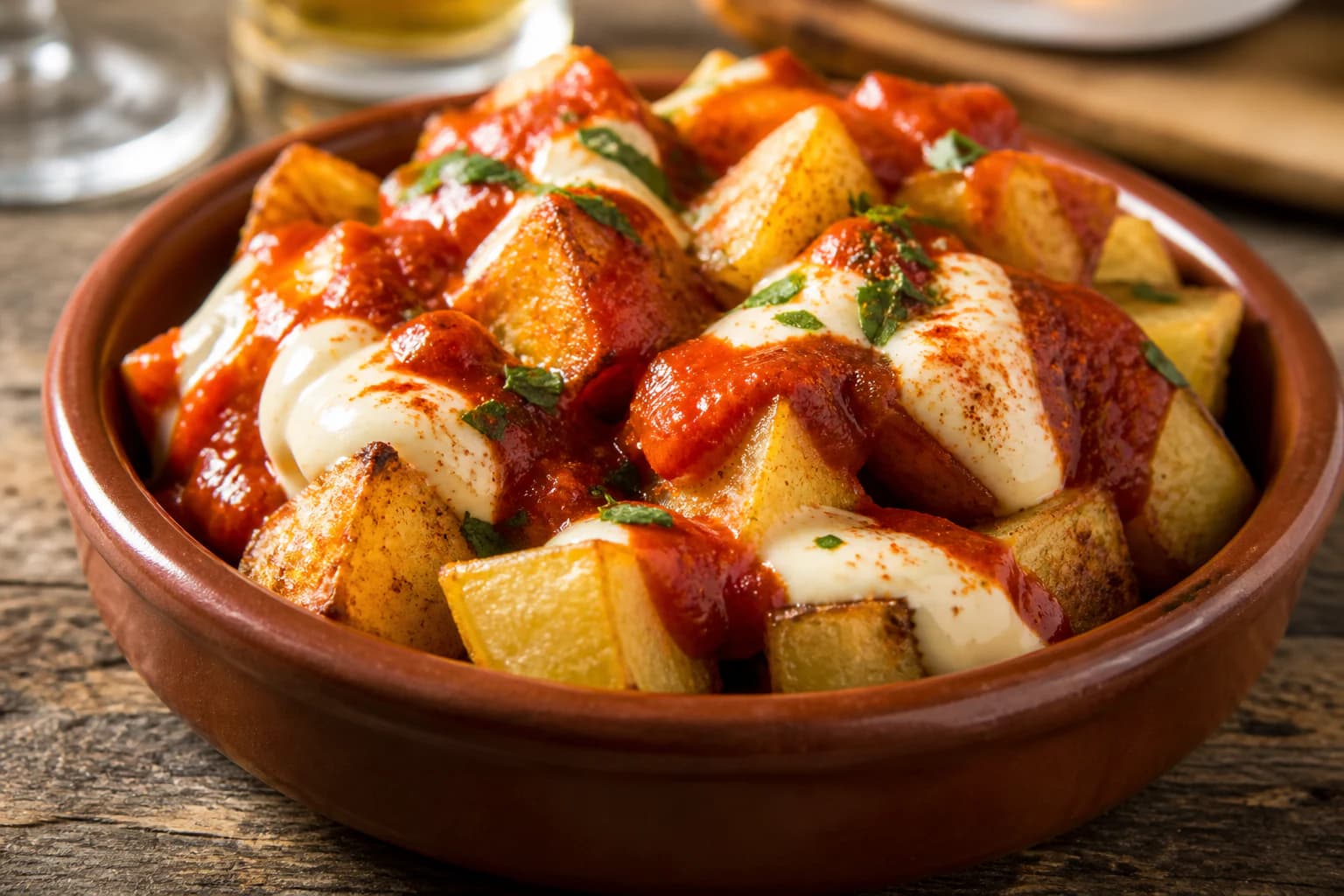 Patatas Bravas Españolas