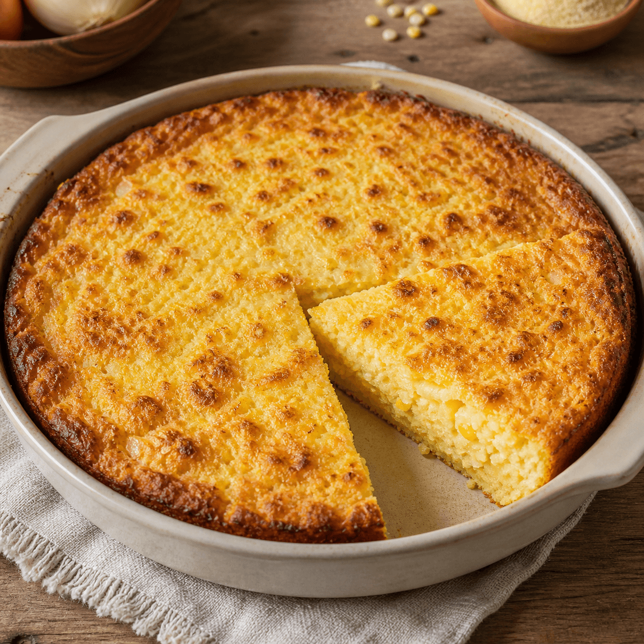 Sopa Paraguaya Tradicional